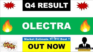 Olectra Greentech Q4 Results 2024  Olectra Results Today  Olectra Greentech share latest news [upl. by Engis]