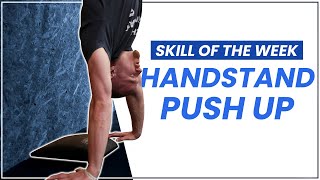 TUTO HANDSTAND PUSH UP  Du Strict au Kipping HSPU [upl. by Ades]