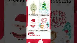 Christmas Decals for bloxburg and Berry ave roblox codes [upl. by Montfort]