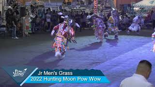 Jr Mens Grass  2022 Hunting Moon Pow Wow  Powwowscom [upl. by Matta120]