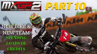 MXGP 2 Part 10 Career mode  NEW BIKE amp NEW TEAM  Great Britain GP  PS4 Gameplay [upl. by Josi571]