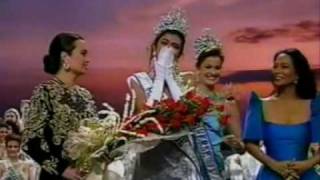 Miss Universe 1994  Crowning Moment [upl. by Leahicm]