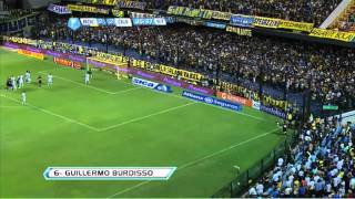 Gol de Burdisso Boca 3 Quilmes 2 Fecha 1 Torneo Final 2013 Fútbol Para Todos [upl. by Rehtaeh]