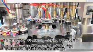 AILE Lighter Gas Butane Gas Automatic Aerosol Spray Filling Line Aerosol Production LineSHOW [upl. by Abbott]