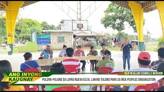 Pulongpulong sa Lupao NE laking tulong para sa Peoples Organizations [upl. by Nyrek205]