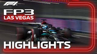 FP3 Highlights  2023 Las Vegas Grand Prix [upl. by Bernette]