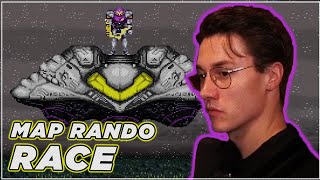 WHAT IS THE LOGIC  Map Rando Race  Super Metroid [upl. by Dougall]