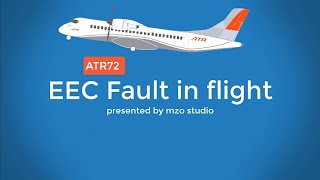 ATR72600 EEC failure [upl. by Ised]