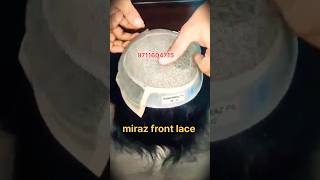 MIRAZ frontless hair patch youtub hairstyle trending shots [upl. by Venezia926]