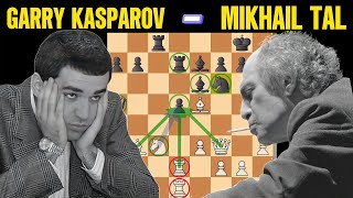 Game or Poetry   Garry Kasparov vs Mikhail Tal 1989  Skelleftea World Cup Round  7 [upl. by Ricoriki560]