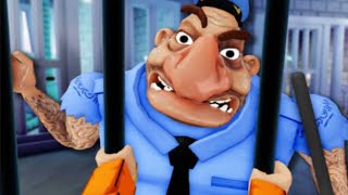 ESCAPE LARRYS PRISON RUN roblox Roblox [upl. by Airetak]