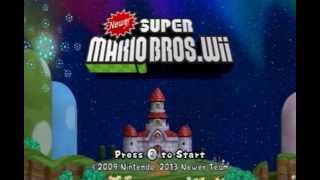 Every Titlescreen in Newer Super Mario Bros Wii [upl. by Ammann]