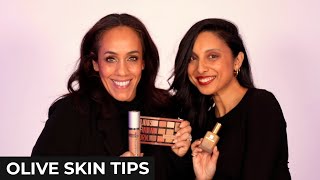 Best Makeup for Olive Skin Tones   Golden makeup tips [upl. by Ttiwed]