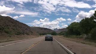 The Drive Into Zion National Park Utah 17 amp 9 Drivelapse [upl. by Ninahs]