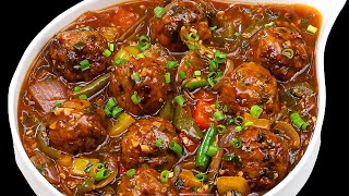 होटल जैसा वेज मंचूरियन का सबसे आसान तरीका  Veg Manchurian Recipe  Manchurian RecipeKabitaskitchen [upl. by Ahtiek]