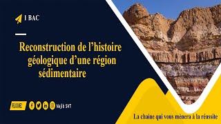 Restitution de l’histoire géologique d’une région sédimentaire Part 1 1Bac [upl. by Chas]