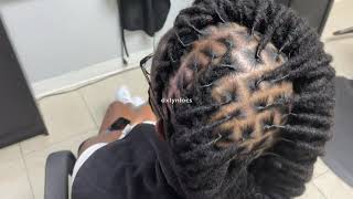 LOC EXTENSIONS ON LONG HAIR  NBN DAY 9 [upl. by Unhsiv]