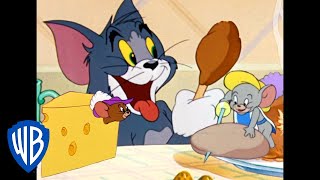 Tom et Jerry en Français  Bataille de nourriture  WB Kids [upl. by Rettuc]