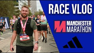 Manchester Marathon 2024  Race Day Vlog [upl. by Gaudet]