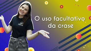 Uso facultativo da crase  Brasil Escola [upl. by Ferriter704]