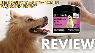 Pet Honesty Multivitamin Dog Supplement Review  Side Effects [upl. by Anahcra80]