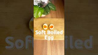 Perfect soft boiled egg tutorial shorts egg kitchentips cooking [upl. by Francyne748]