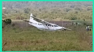 Breaking Plane carrying 10 Passengers crashes in Migori County [upl. by Frieder]