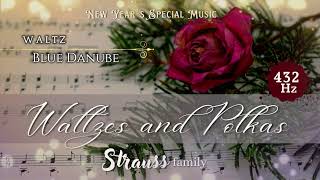 New Year´s concert  432 Hz  Waltzes and Polkas from Strauss´ family [upl. by Munro]