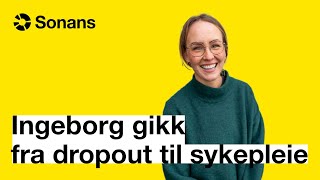 Se hvordan Ingeborg gikk fra dropout til sykepleie [upl. by Alejo]