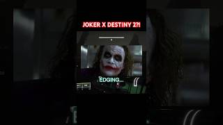 joker In destiny2  recommended funnymoments shorts [upl. by Nahtnahoj190]