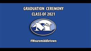 Middletown RI Graduation Ceremony 2021 [upl. by Atwahs]