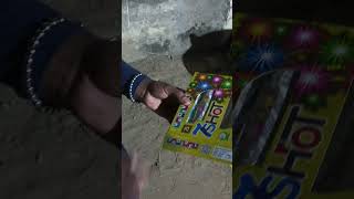 Vadivel 7 Shot Crackes Testing on DIWALI 🎆🤔shorts fireworks [upl. by Nylirem]