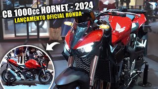 NOVA CB 1000 HORNET 2024  A LENDARIA HORNET VOLTOU [upl. by Horodko]