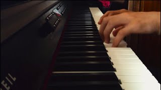 Akharin shab  Hooman  piano cover [upl. by Mcginnis996]