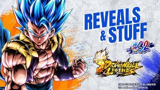 DRAGON BALL LEGENDS quotREVEALS ＆ STUFF 32quot [upl. by Gardel]