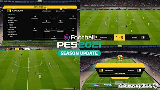 PES 2021 Scoreboard Africa Cup of Nations 2021 [upl. by Atteynod]