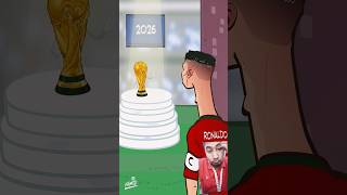 Cr7 2026 warldcup cr7 football worldcup messi animation toonzanimation funny cartoonmemes [upl. by Aracal]