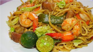 PANCIT CANTON  SAVORY AND DELICIOUS  FOODNATICS [upl. by Adriena]