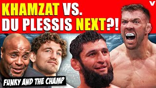 Daniel Cormier amp Ben Askren on Khamzat Chimaev STEALING Sean Stricklands DDP fight Islam vs Ilia [upl. by Uda]