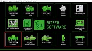 BITZER Software Halbhermetische Schrauben und VARIPACK [upl. by Coulter]