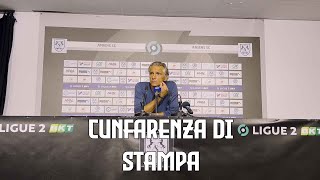 J3  Amiens SC 21 SC Bastia  Conf de presse de Régis Brouard [upl. by Anoiuq]