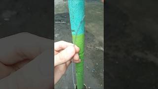 New Helpful Tips and Tricks How to Easily and Securely Fasten a Steel Cable shorts tips skills [upl. by Atiran]