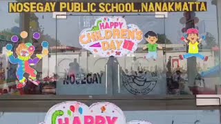 Children Day Celebration in School 🏫🥰 Nosegay Public School Nanakmattachildrenday fun [upl. by Yhtac]