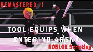 ROBLOX Scripting Swordfight Arena System  REMASTERED [upl. by Matlick]