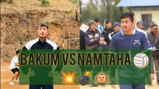 BAKUM VS NAMTAHA🏐💥ko💣🙉game goviral highlights volleyball gaming [upl. by Addiego]