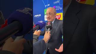 FLORENTINO PÉREZ quotEL REAL MADRID HA NACIDO PARA GANAR LA COPA DE EUROPAquot Shorts [upl. by Acinelav150]