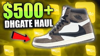 500 DHGATE Sneaker Haul 25KG DHGATE HAUL 2024 [upl. by Suilenrac]