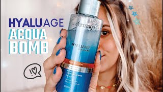 Resenha LOÇÃO hidratante HYALUAGE ACQUA BOMB  Dermage [upl. by Oalsinatse]