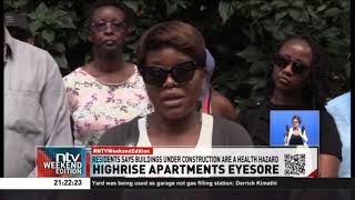 Residents in Kileleshwa ward protest over high rise buildings [upl. by Cynthy]