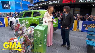 How to be an Earth Day recycling hero with TerraCycle l GMA [upl. by Radnaskela]